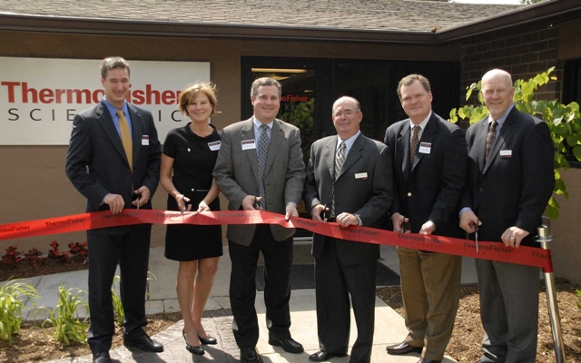 Ribbon Cutting Event at Lenexa facility